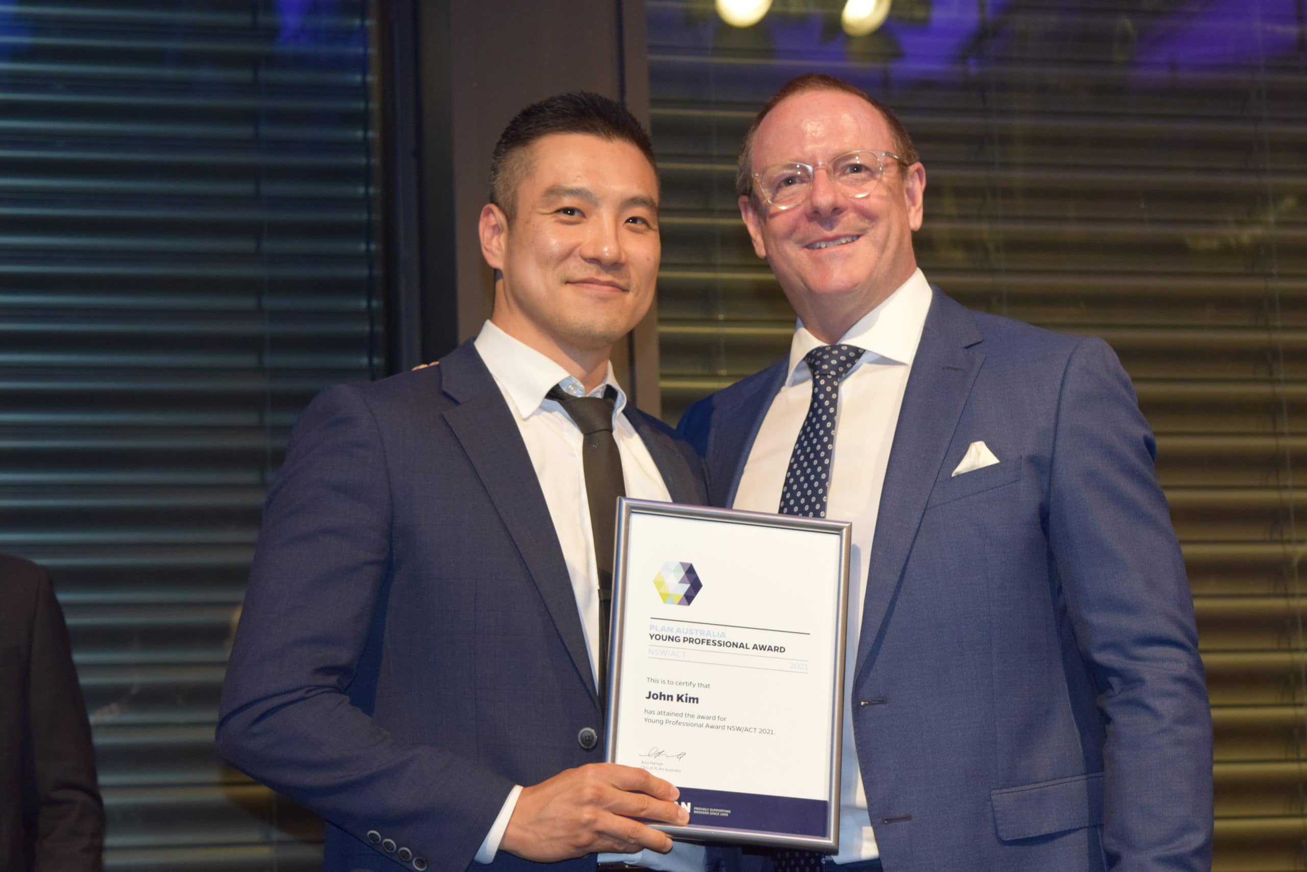 John Kim - Young Professional of the Year