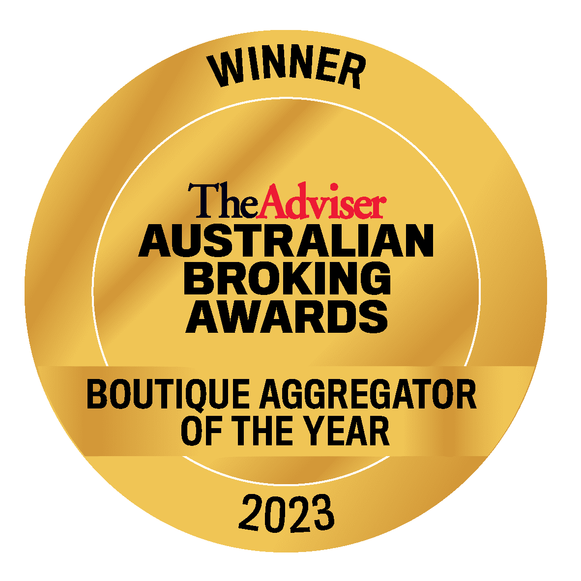  Australian Broking Awards Botique Aggregator of the Year Winner 2023